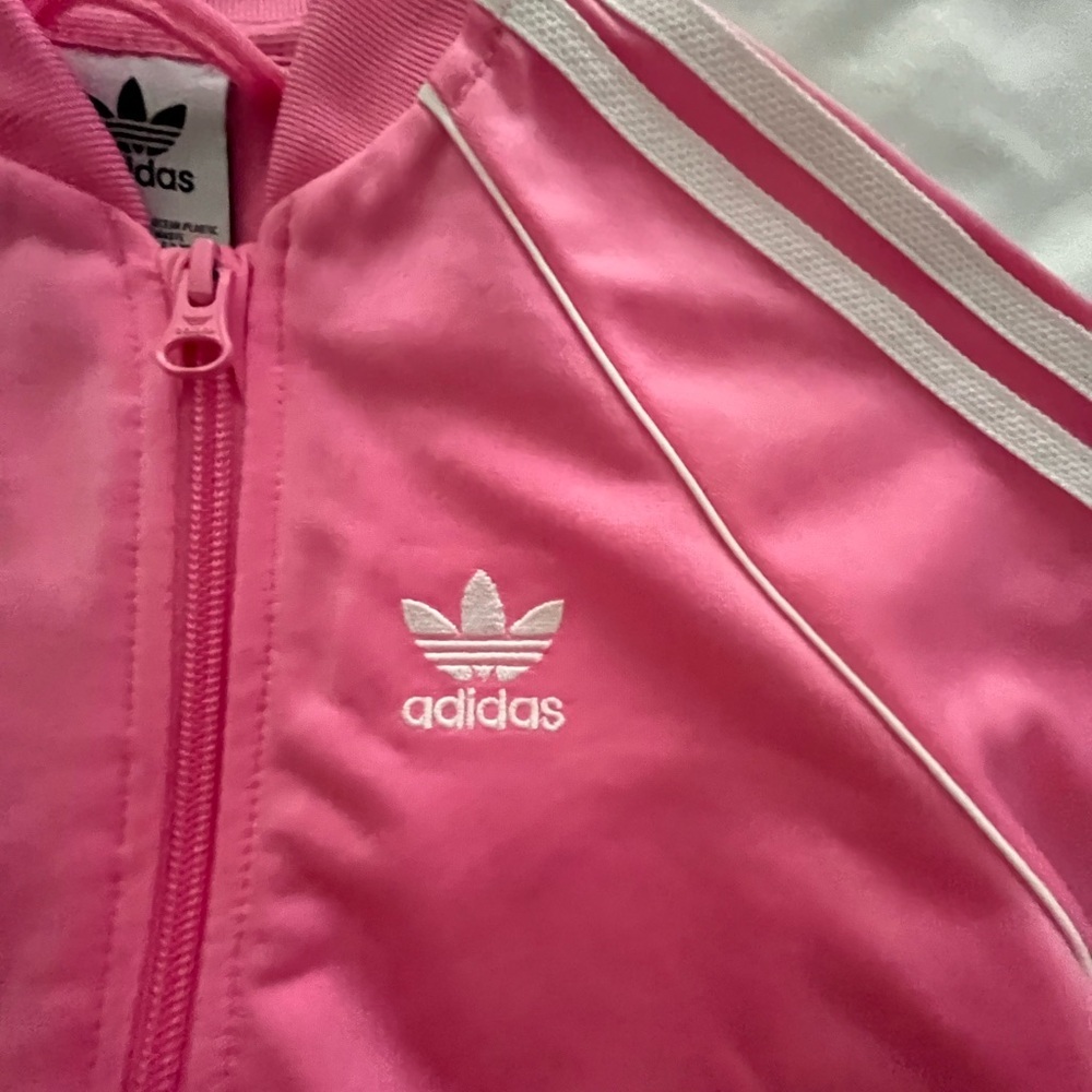 ADICOLOR Toddler SST Pink TRACK SUIT Jacket 4T - Picture 3 of 6